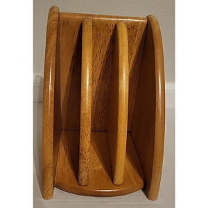 VTG Wooden Desktop Drawer Organizer Storage Container Drawer letters mail bills